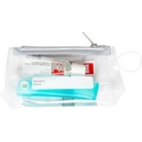 Hipercor  PHB kit de viaje White cepillo plegable + pasta dental White