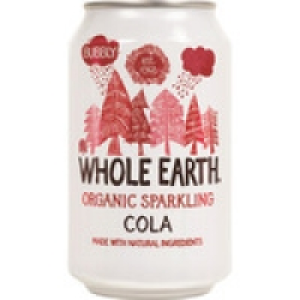 WHOLE EARTH refresco de cola sin azúcar ecológico lata 33 cl