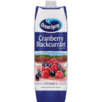 Hipercor  OCEAN SPRAY Cranberry & Blackcurrant zumo de arándanos y gro