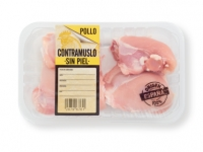 Contramuslo de pollo sin piel 1.55 €
