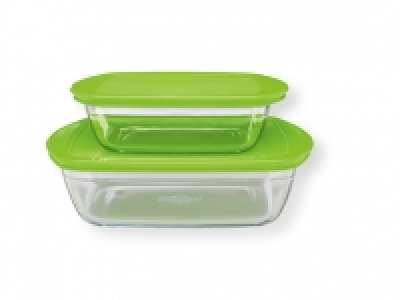 Lidl  OCuisine® Recipientes herméticos cristal pack 2