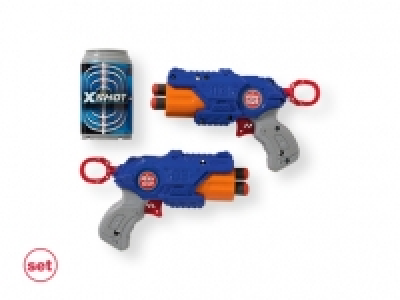 Lidl  Playtive® Pistola X-Shot Reflex 6 | X-Shot MK 3 | Dardos d