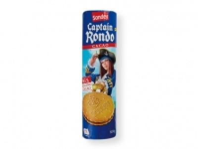 Sondey® Galletas Captain Rondo rellenas de chocolate 0.59 €
