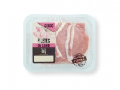 Filetes de lomo de cerdo 1.89 €