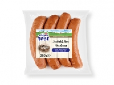 Lidl  Alpenfest® Salchichas tirolesas