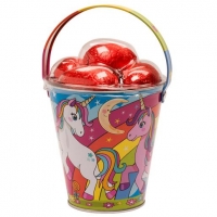 Toysrus  Cubo con Huevos de Pascua de Chocolate - Unicornios