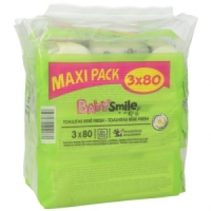 BABYSMILE toallitas para bebés pack 240 uds 2.79 €