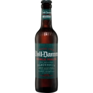 Hipercor  VOLL DAMM extra doble malta cerveza rubia nacional botella 3