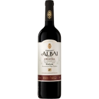 Hipercor  CASTILLO DE ALBAI vino tinto crianza D.O. Rioja botella 75 c