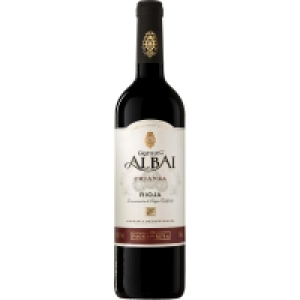 CASTILLO DE ALBAI vino tinto crianza D.O. Rioja botella 75 c