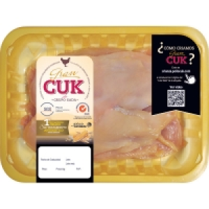 GRAN CUK pollo Cuk criado con alimentación vegetal pechugas  3.13 €