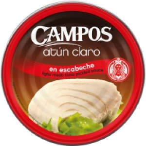 CAMPOS atún claro en escabeche lata 104 g neto escurrido 1.80 €