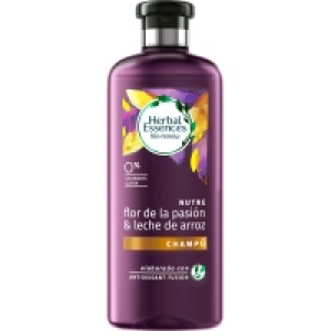 Hipercor  HERBAL ESSENCES bío renew champú nutre Flor de la Pasión & L