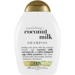 OGX champú nutritivo Leche de Coco frasco 385 ml