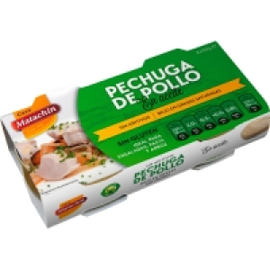 CASA MATACHIN pechuga de pollo en aceite sin gluten pack 2 l