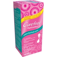 Hipercor  CAREFREE protege slips Flexicomfort Fresh fino y absorbente 