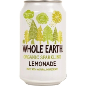 WHOLE EARTH limonada sin azúcar ecológica lata 33 cl