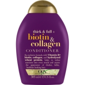 OGX acondicionador volumen Biotina & Colágeno frasco 385 ml