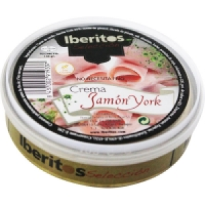 IBERITOS crema de jamón de york envase 140 g 1.45 €