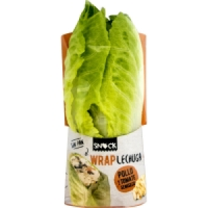SO NATURAL wrap de lechuga con pollo y tomate sin pan envase 1.99 €