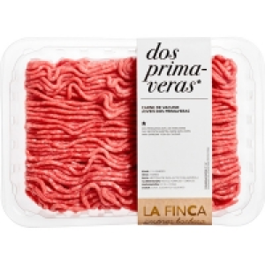 Hipercor  LA FINCA Vacuno Joven Dos Primaveras carne picada peso aprox