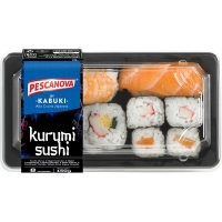 Hipercor  PESCANOVA kurimi sushi 8 unidades bandeja 150 g