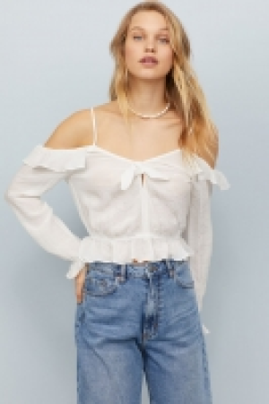  Blusa hombros cut-out 11.99 €