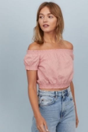  Blusa off-shoulder de algodón 5.99 €
