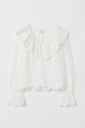  Blusa con bordado inglés 13.99 €
