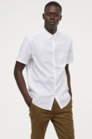  Camisa en mezcla lino Slim fit 11.99 €