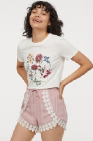  Pantalón corto con encaje 9.99 €