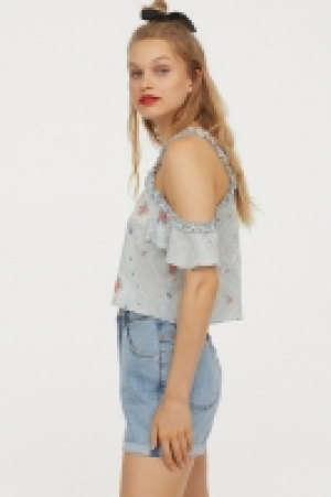  Top corto hombros cut-out 8.99 €
