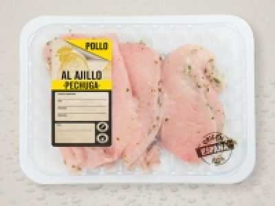 Pechuga de pollo al ajillo 2.09 €