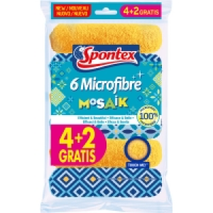 SPONTEX Microfibre Mosaik bayeta multiusos bolsa 4 unidades  5.19 €