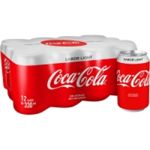 COCA-COLA LIGHT refresco de cola sin azúcar sin calorías pac 6.60 €