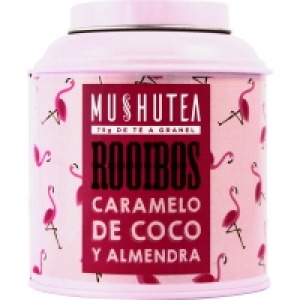 MUSHUTEA infusión de rooibos con caramelo de coco y almendra 2.70 €