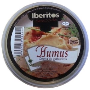 IBERITOS humus crema de garbanzos envase 140 g 1.15 €