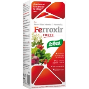 SANTIVERI Ferroxir Forte jarabe con hierro y ácido fólico es 14.95 €