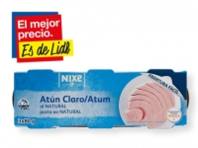 Nixe® Atún claro al natural 1.59 €