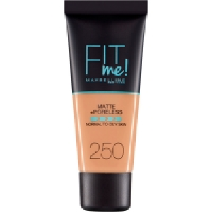 MAYBELLINE base de maquillaje Fit Me Matte Afina Poros 250 S