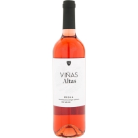 Hipercor  VIÑAS ALTAS vino rosado D.O. Rioja botella 75 cl