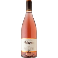 Hipercor  MUGA vino rosado D.O. Rioja botella 75 cl