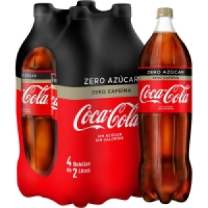 COCA-COLA ZERO Azúcar ZERO CAFEÍNA refresco de cola pack 4 b 5.36 €