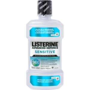 Hipercor  LISTERINE Advance enjuague bucal Sensitive menta fresca fras