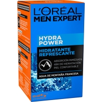 Hipercor  LOREAL MEN EXPERT Hydra Power crema hisratante refrescante 