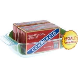 CONSORCIO lote de bonito del norte en aceite de oliva pack 3