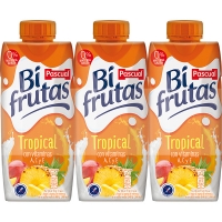Hipercor  PASCUAL BI FRUTAS Tropical zumo de fruta con leche y vitamin