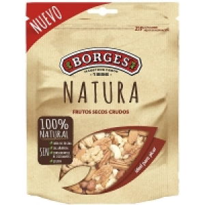 BORGES Natura cóctel de frutos secos crudos 100% natural bol 2.85 €