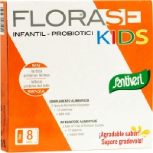 SANTIVERI Florase Infantil Kids probiótico con vitaminas y j