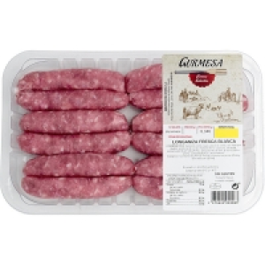 GURMESA longaniza de cerdo fresca blanca sin gluten peso apr